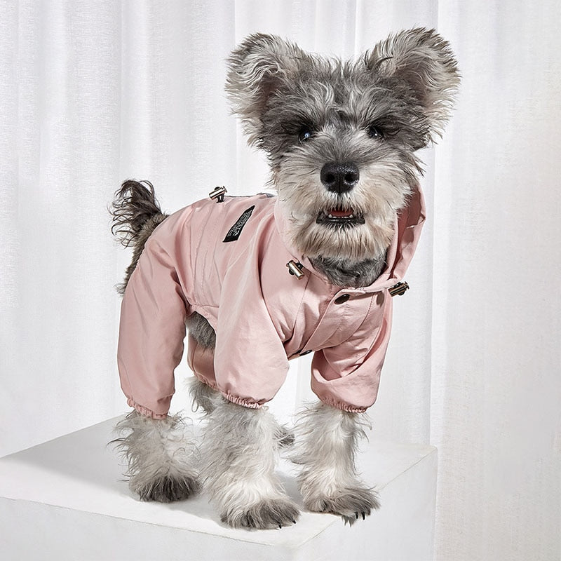 Waterproof Reflective Dog Raincoat