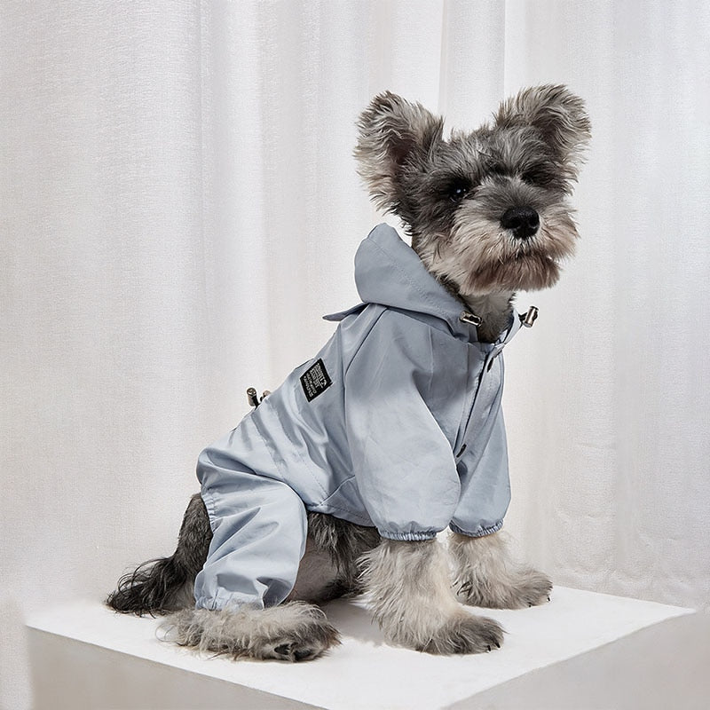 Waterproof Reflective Dog Raincoat